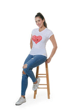 Load image into Gallery viewer, STYLE #VLS-114E6 Heart T-Shirt
