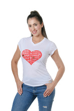 Load image into Gallery viewer, STYLE #VLS-114E6 Heart T-Shirt
