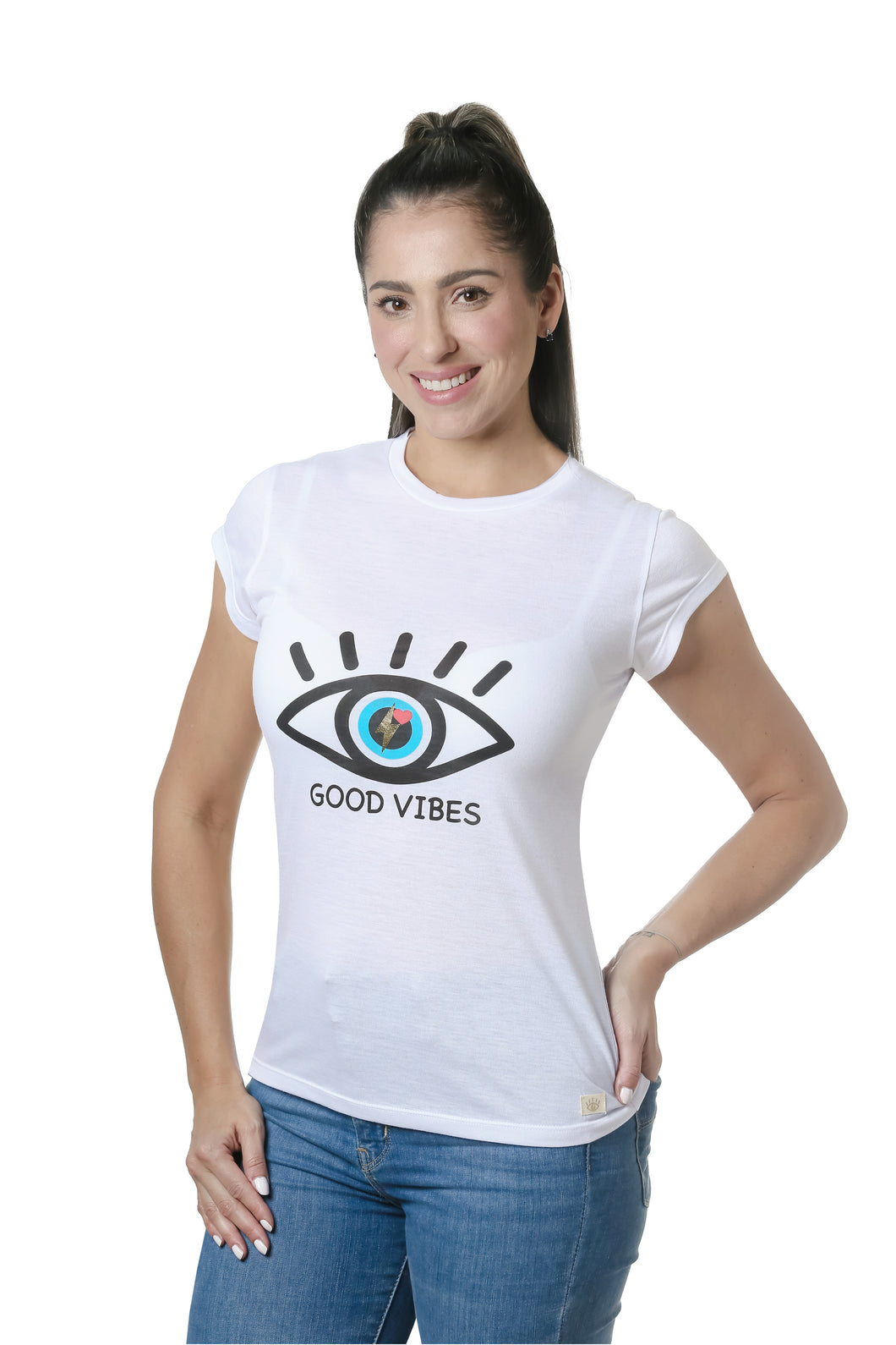 STYLE #VLS-110E2 Big Eye with Good Vibes T-Shirt